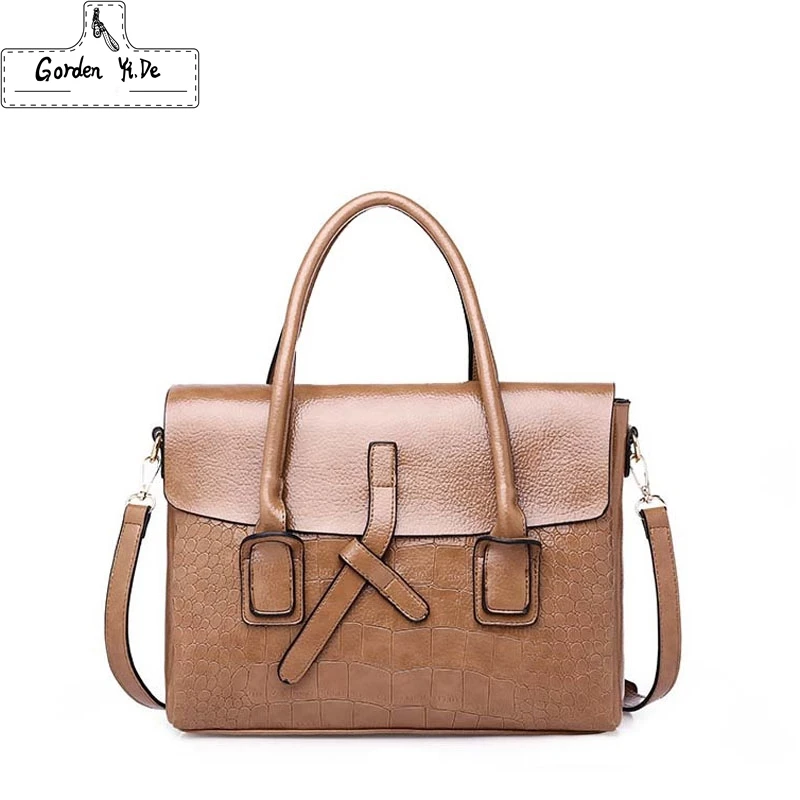 

Women Shoulder Bag Fashion Women Handbags Luxurious Leather Large Capacity Tote Bag PU Leather Women Messenger Bag Briefcase