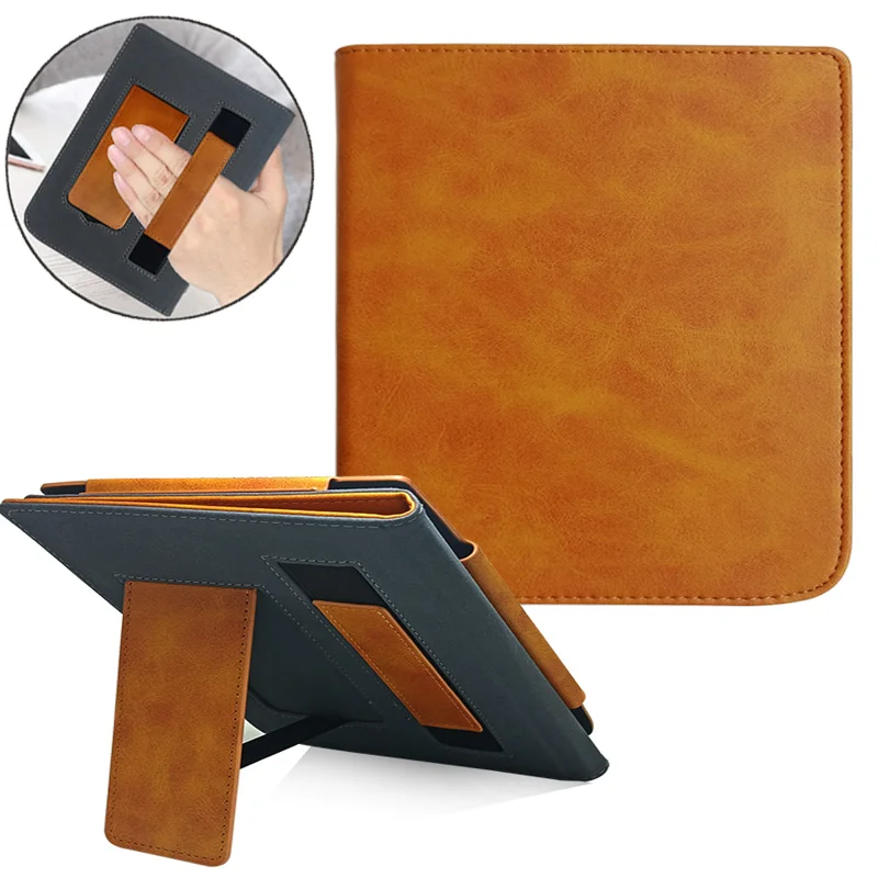 Acheter Kobo Libra h2o housse de nuit pour tout nouveau Kobo Libra H2O (sortie 2019) 7 pouces Ereader support de poche Portable couverture magnétique