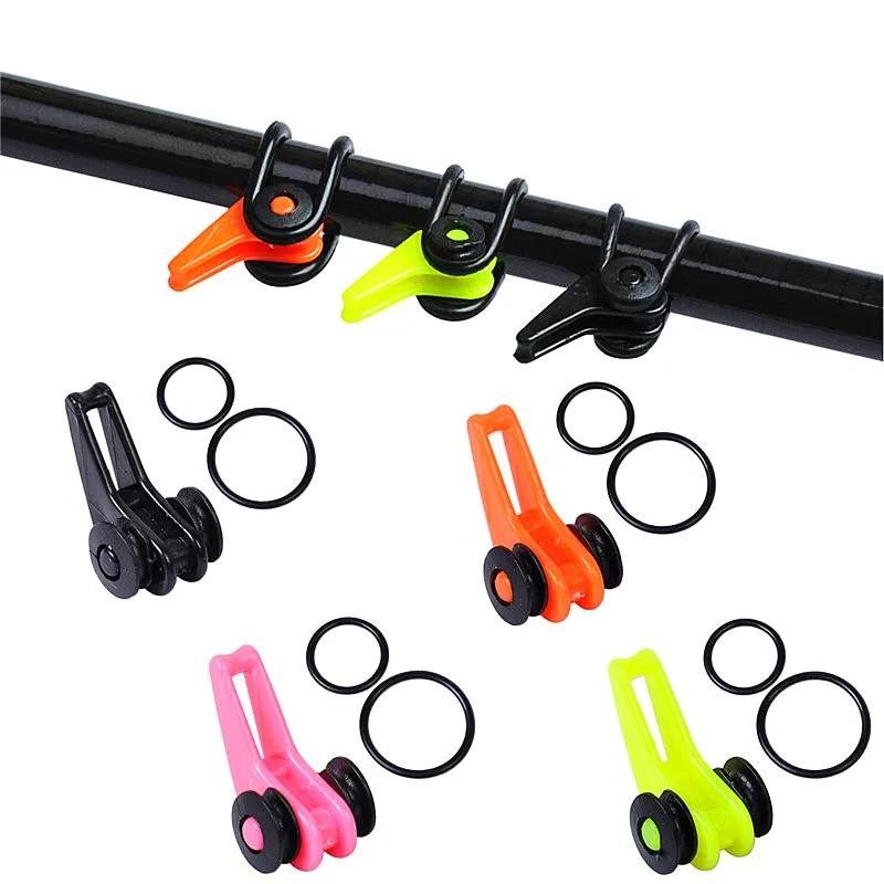 

10pcs/bag Plastic Fishing Hook Secure Keeper Holder Lure Accessories Jig Hooks Safe Keeping For Fishing Rod Tool Bait Casting