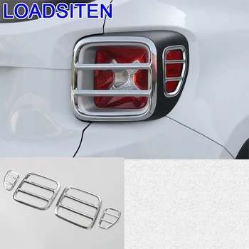 

Car Auto Automobile Body Front Bumper Grille Headlamp Exterior Mouldings Accessories Sticker Strip 18 19 FOR JEEP Renegade