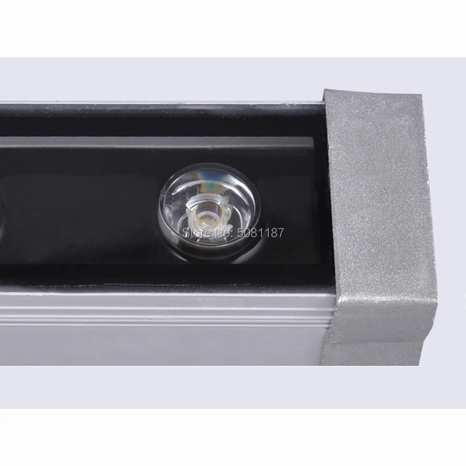 Настенный RGB Светодиодный прожектор DMX512 длина 1 м 18 Вт с дистанционным