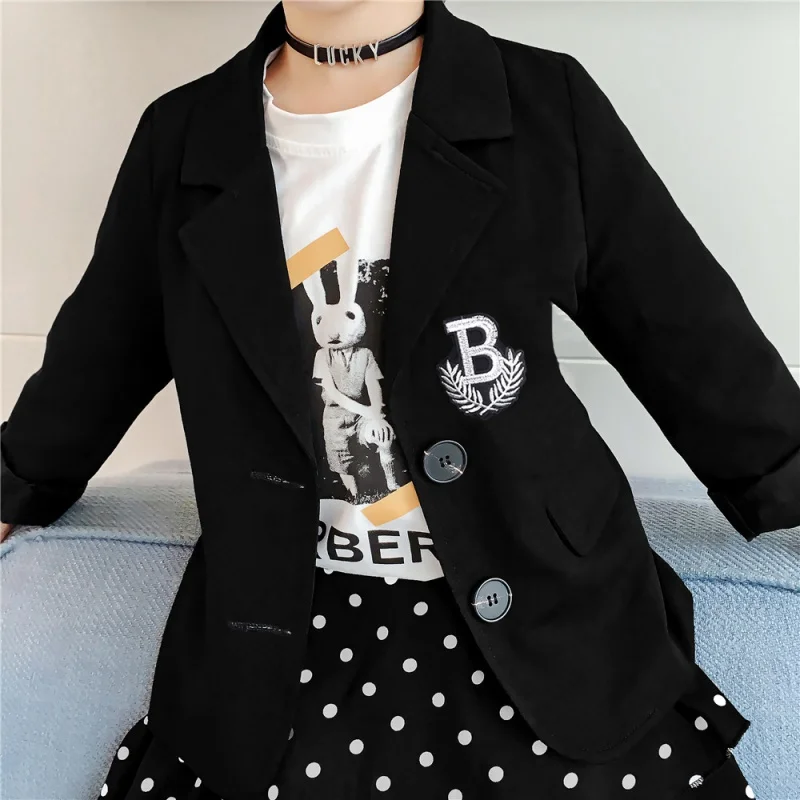 Baby Girl Coat 3-8T Toddler Kids Winter Girls Lapel Long Sleeve Warm Single-breasted Pocket Long Winter Coat