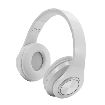 

Wireless Bluetooth Headset Foldable Stereo Gaming Earphones with Microphone for PC Computer Games Laptops Headphones