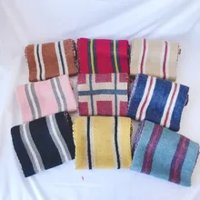 Зимний детский шарф; Модный Цветной высококачественный теплый мягкий шарф в стиле пэчворк; От 2 до 12 лет шарф для мальчиков и девочек