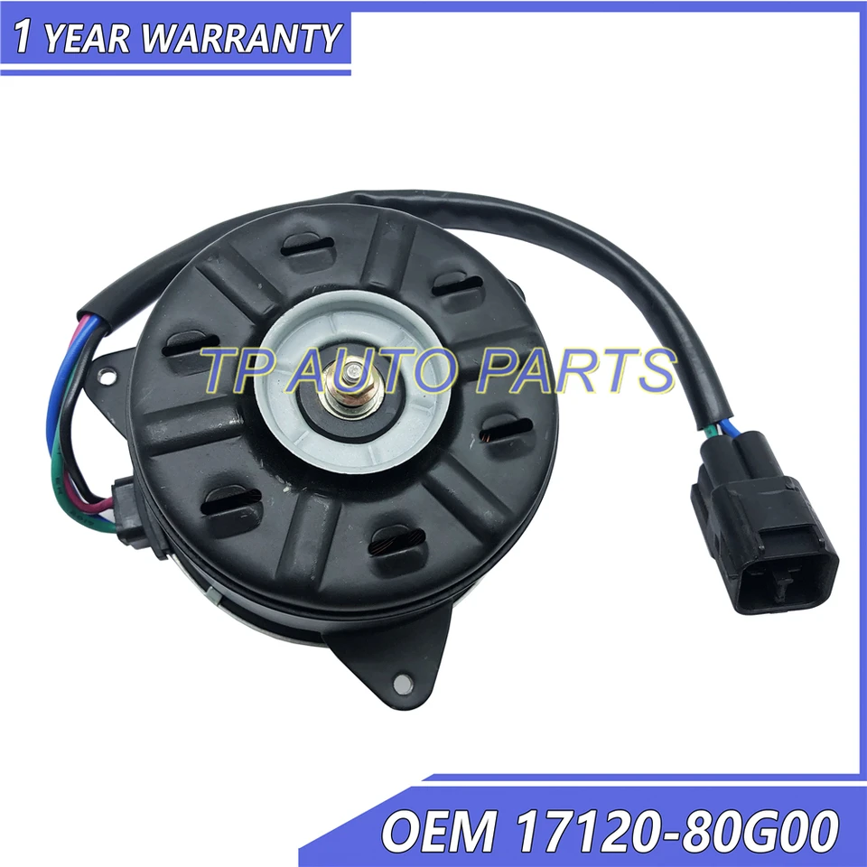 Radiator Cooling Fan Motor OEM 17120-80G00 1712080G00 Compatible