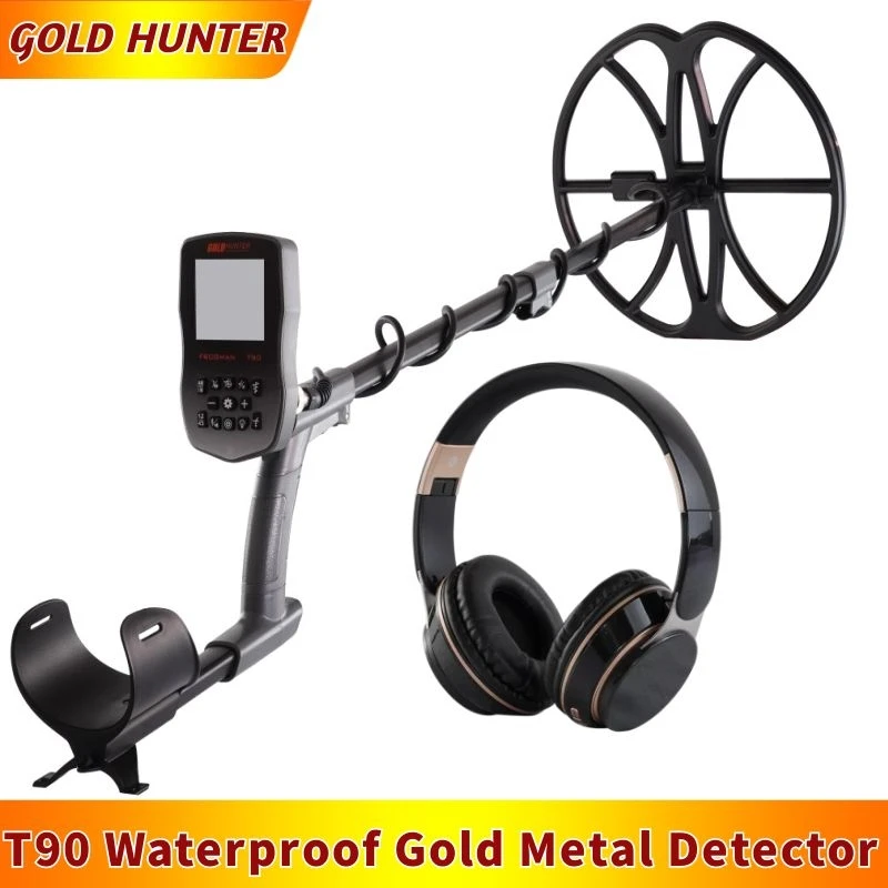 

Подводный металлоискатель Gold Hunter T90, ручной детектор золота с беспроводными наушниками