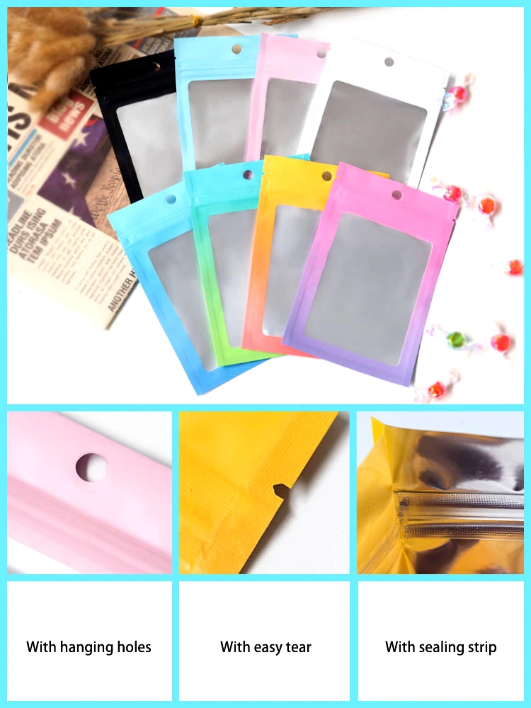 Pochette Cadeau En Plastique Alvéolé - Idéale Pour Bijoux, Accessoires, Neuve Avec étiquette