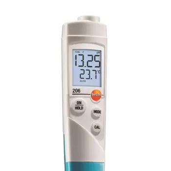 Buy Testo206 PH1-Instrument Kit Use For PH Measurement In Liquids,Protection Class IP68,Integrated Temperature Probe ,0563 2061
