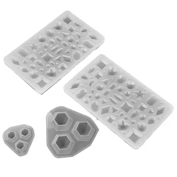 

1Pcs Diamond Shape Silicone Mold & 2pcs DIY Mold Cutting Shape Type Molds (Large + Small)