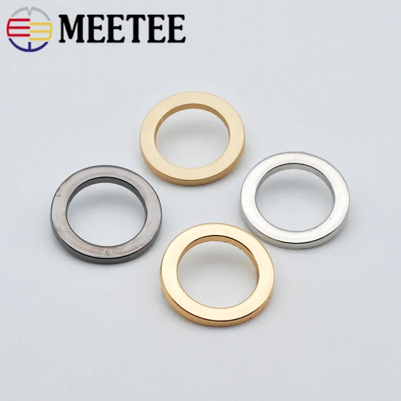 Meetee 10pcs 18mm-28mm Metal Circle Buttons Clothing Decoration Buckle DIY Handmade Crafts Materials Sewing Accessories BD400 | Дом и сад