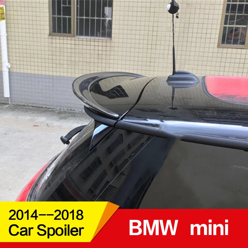 Использовать для BMW mini cooper спойлер на крышу 15 16 17 18 yearF55/56 Глянцевая углеродное волокно задняя крыша крыло спортивные аксессуары