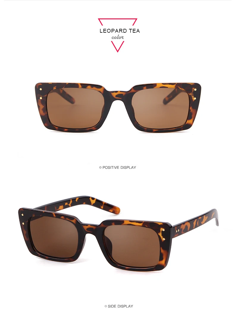 WHO CUTIE, леопардовые Квадратные Солнцезащитные очки для женщин и мужчин,, фирменный дизайн, солнцезащитные очки, оттенки, черепаховая оболочка, маленькая Прямоугольная оправа, S097