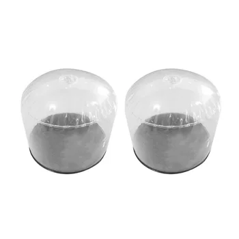 

Air Inflation Inflatable PVC Transparent Hat Holder Support Cap Holder Support Prop Up Open Up Display Cap Holder