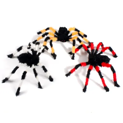 

Halloween Simulation Spider Tricks Toys Insects Animal Models Party Fun Toys Pranks Creative Props Fun Plush Spiders