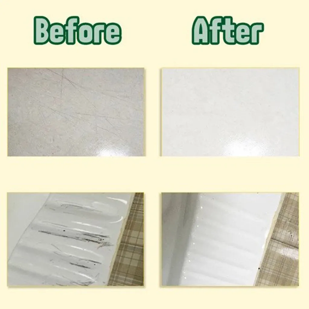 Bathtub Tile Tub Refinishing Scratch Repair Sink Tub and Tile Repair Agent Eco-Friendly Super Cleaner Repairing 260ML#LR4