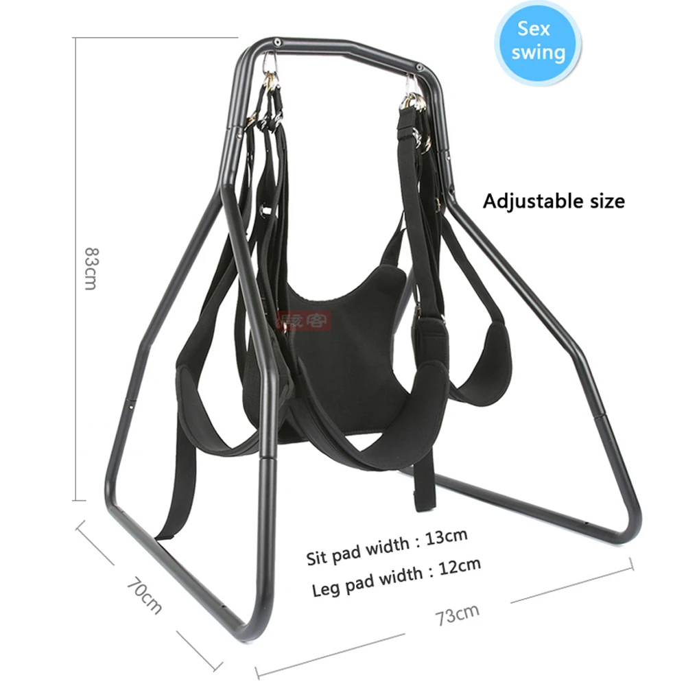 Sm Multi-functional Make Love Sex Swing Frame Husband And Wife Swing Hammock Indoor Bed Passion Products Sm Position Sling - Sex Swing image photo