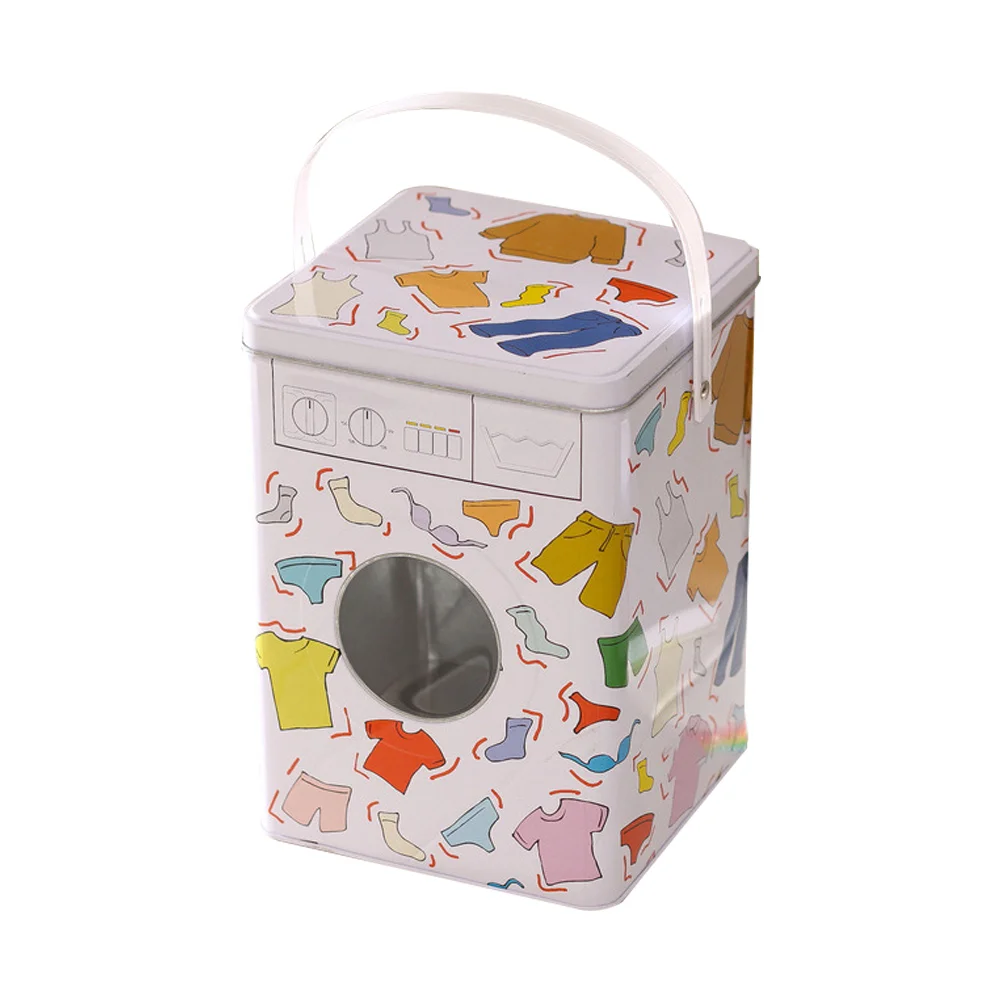 1pc Laundry Powder Container Detergent Storage Box Laundry Beads