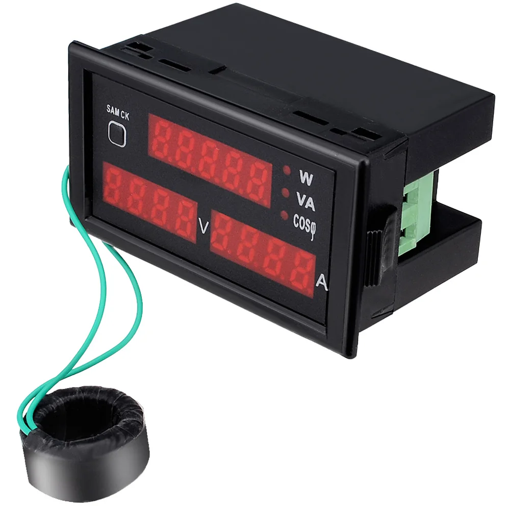 DL69-2048 numérique 100 A Watt Power Meter Volt Amp ampèremètre voltmètre 80-300 V DL69-2048 numérique 100 A Watt Power Meter Volt Amp ampèremètre voltmètre 80-300 V