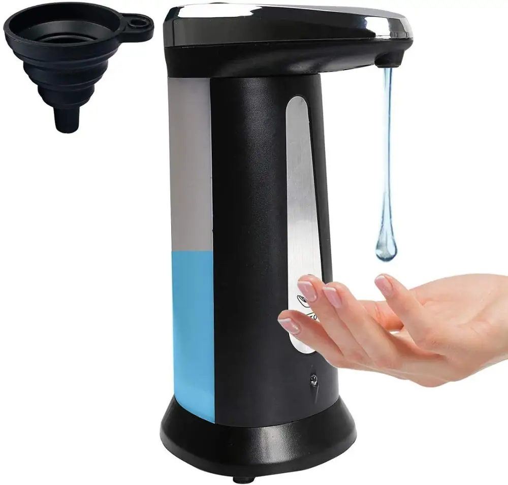 

Automatic Sensor Soap Dispenser Touch Free Automatic Soap Pump R Infrared Motion Sensor Hand Free Dish Soap for Kitchen Bathroom