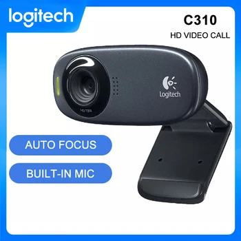 

Logitech C310 HD Webcam HD 720P With Built-in MIC 5MP AutoFocus USB Web Computer Video Conference Camera