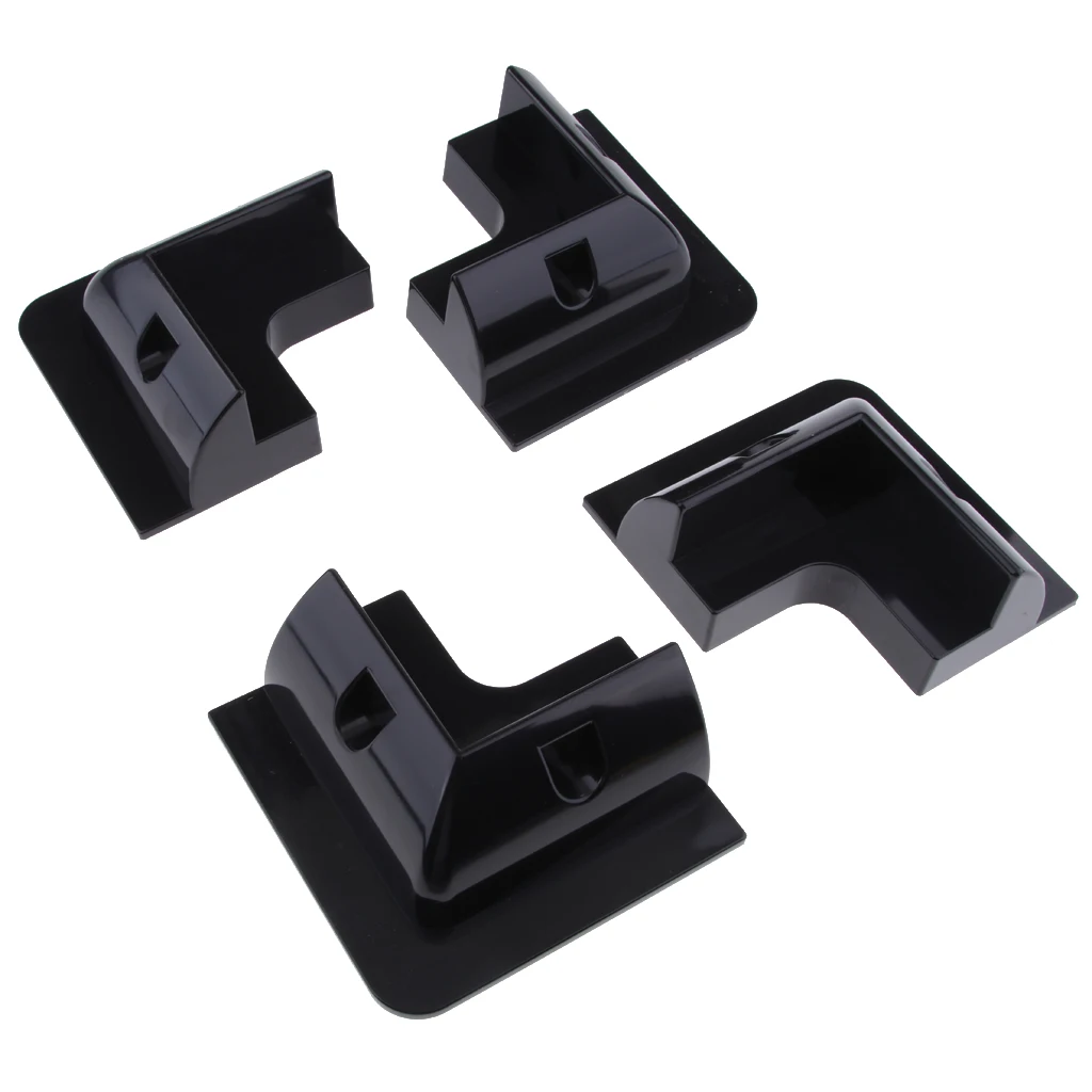 Solar Panel Corner Mounting Brackets ABS Plastic For RV Boat Motor