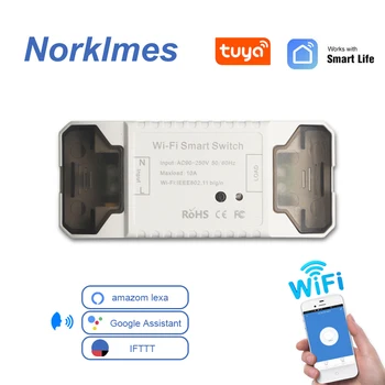 

Wifi Switch DIY Wireless Remote Domotica Light Smart Home Automation Relay Module Controller Work with Alexa and goole