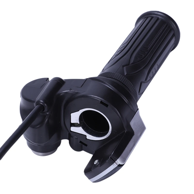 Универсальный 24 V, фара для электровелосипеда в рукоятка управления дроссельной заслонкой на руле с Светодиодный индикатор Дисплей индикатор Скорость Дисплей замок с ключом для электрического скутера твист Thrott