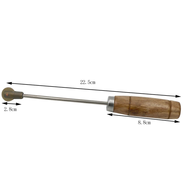 1Pcs Kézi Rézfejű Görgőszál Beágyazó Eszköz Fogaskerék -Típusú Krimping Fészek Alapja Kombináló Méh Alapító - Image 2