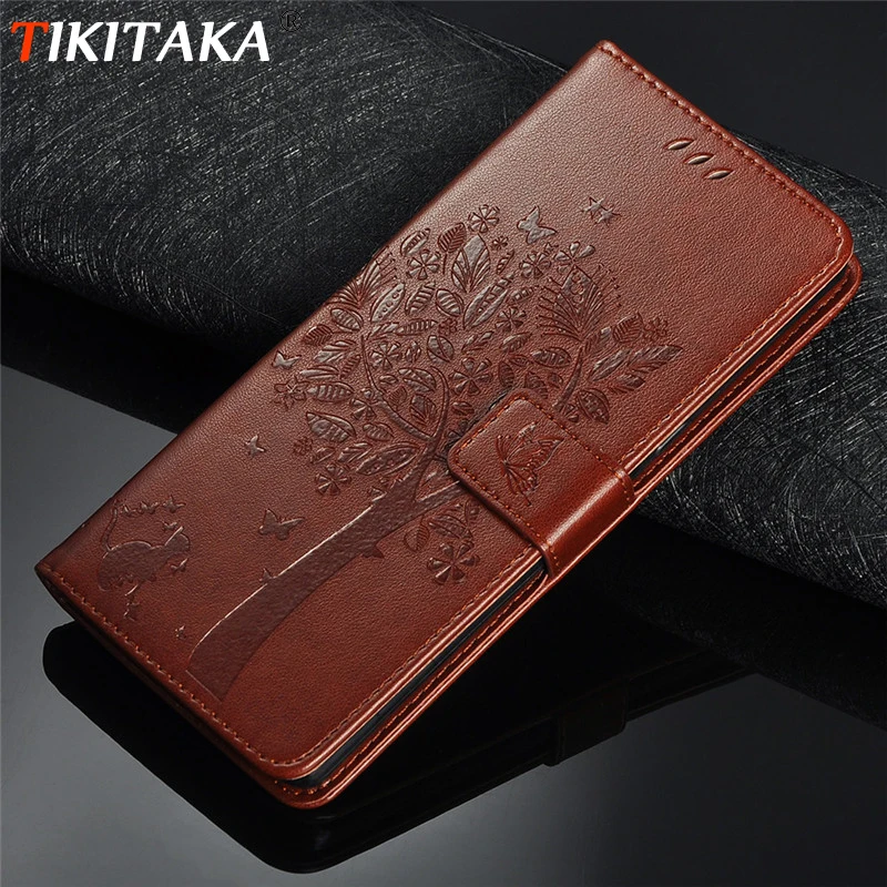 

Tikitaka Trees Pattern Leather Flip Case For Huawei P30 P30 20 Pro P30 20Lite Wallet Back Cover For Huawei Mate 20 Pro M20 Lite