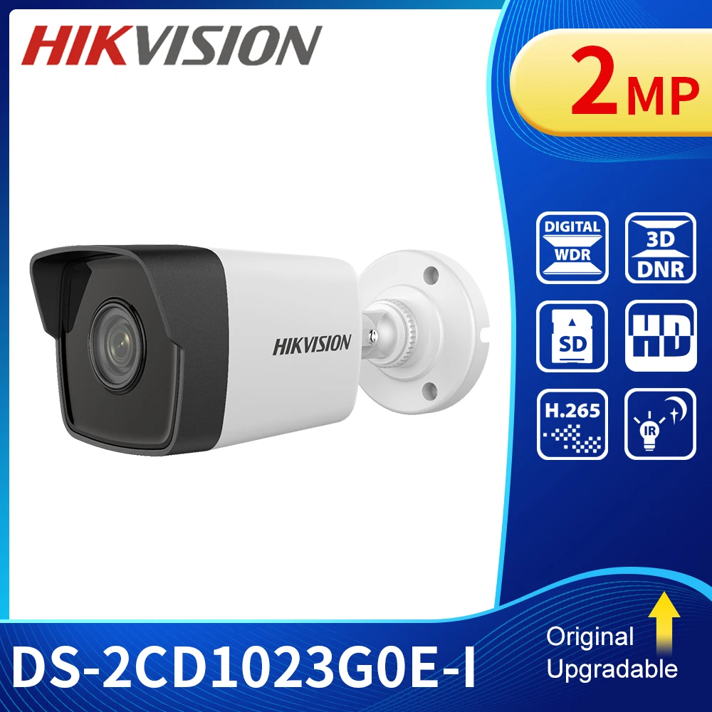 Оригинальная 2-мегапиксельная IP-камера Hikvision 1080P стандартная IP67 | Безопасность и