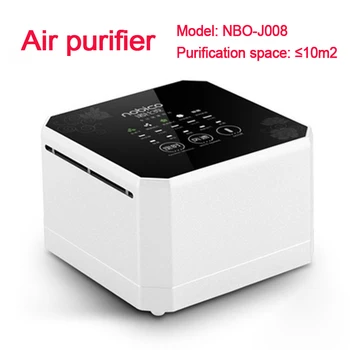 

Mini Air Purifier Multi-functional Cleaner Sterilizer Negative Ion Generator Desktop Removing smoke/formaldehyde Air Purifier