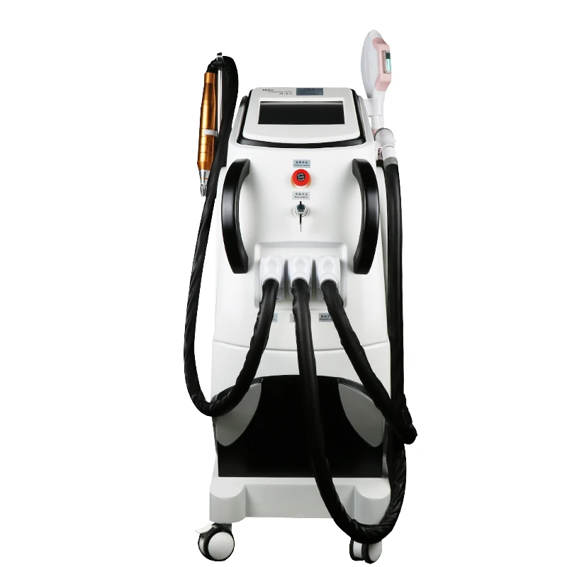 

3 in 1 Magneto-optical IPL Elight SHR Hair Removal Tattoo Removal Machine pigment removal skin rejuvenation and skin whitening