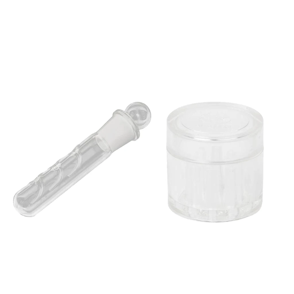 Planaria Trap Glass Worm Catch Pen Tube Trapper - Clear, Three Holes & Eight Holes