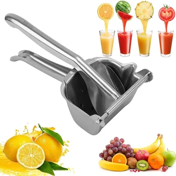 

Household Juicer Metal Manual Juicer Fruit Squeezer Juice Squeezer Lemon Orange Juicer Press Kitchen Baby Fruit