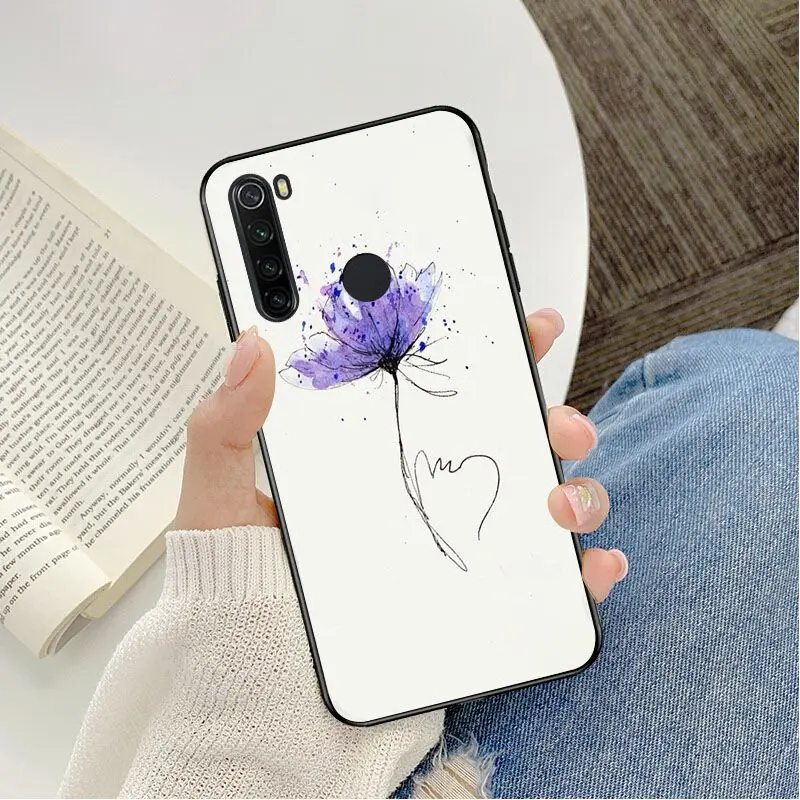 Watercolor flower Dandelion Lotus Lavender