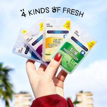 

YOUNG VISION 20ml Travel Portable Alcohol Spray Hand Sanitizer Gel Anti-dust Liquid Disposable No Clean Waterless Hand Spray