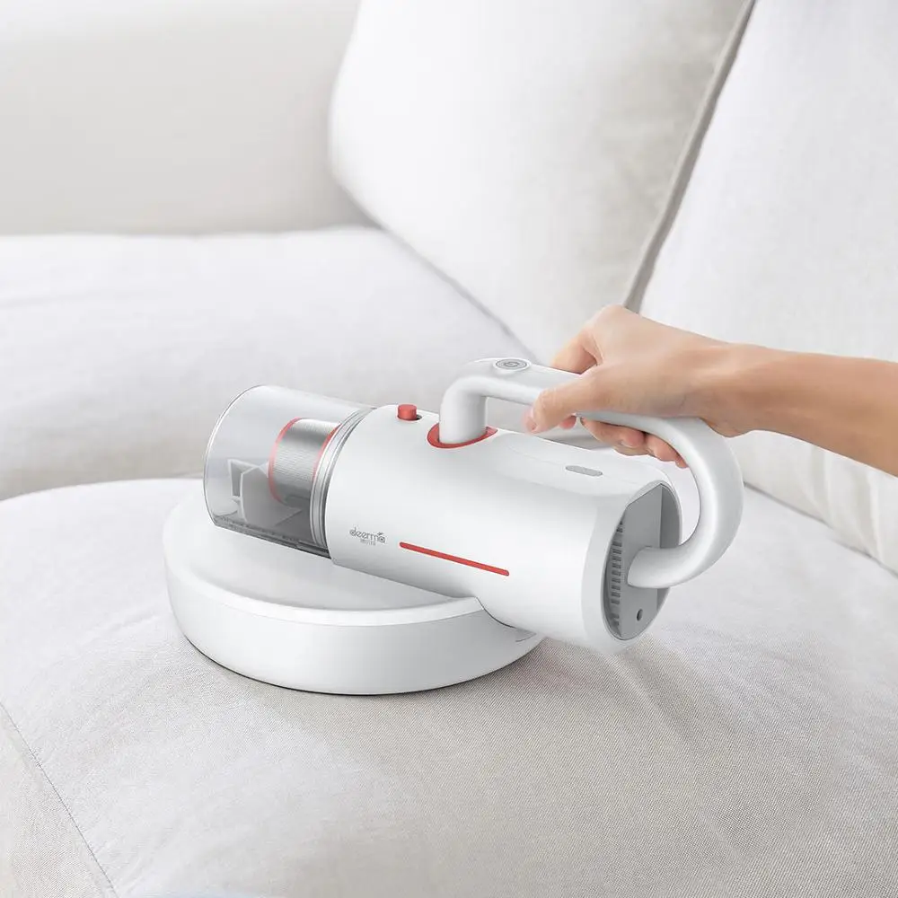 Xiaomi mijia deerma, беспроводной пылесос с ручками для удаления клещей, CM1910, высокая мощность, более 6000 па, пылеочиститель, мини-размер