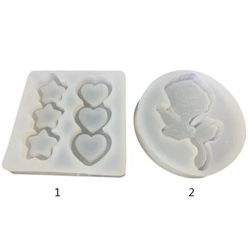 

DIY Quicksand Casting Silicone Mould Crafts Jewelry Making Tools Crystal Epoxy Resin Mold