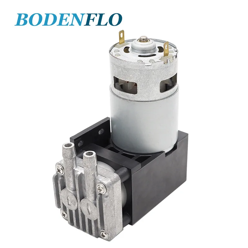 BD-07V 미니 오일리스 네거티브 진공 펌프, 알루미늄 헤드, 635mmHg, DC12V, 24 볼트 피스톤 펌프