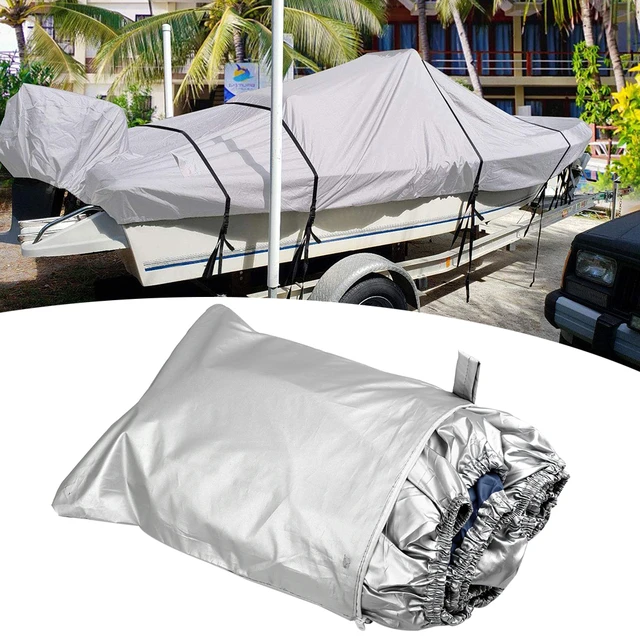 Bâche De Protection Pour Bateau En Tissu Oxford 300d, 5 Tailles, 20-22 Ft,  Étanche, Réfléchissante, Anti-choc, Résistante Aux Déchirures, Pour L' extérieur - Housse De Bateau - AliExpress