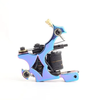 

Colorful burning Zinc alloy tattoo machine High Quality coil Tattoo Machine for liner Shader Body Art Gun Makeup Tool