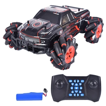 

1:16 Radio Control 2.4GHz Off-Road Vehicle Toy with Sound and Light Rotation Drift Stunt Car