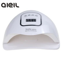 SUNX5 MAX 120 Вт Сушилка для ногтей Светодиодная УФ-лампа для ногтей ЖК-дисплей 45 светодиодный s сушилка лампа для отверждения гель-лака автоматическое распознавание ногтей Маникюрный Инструмент