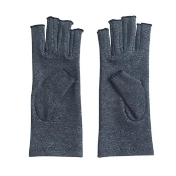 

A Pair/Set Comfortable Men Women Therapy Compression Gloves Solid Color Breathable Arthritis Joint Pain Relief Gloves