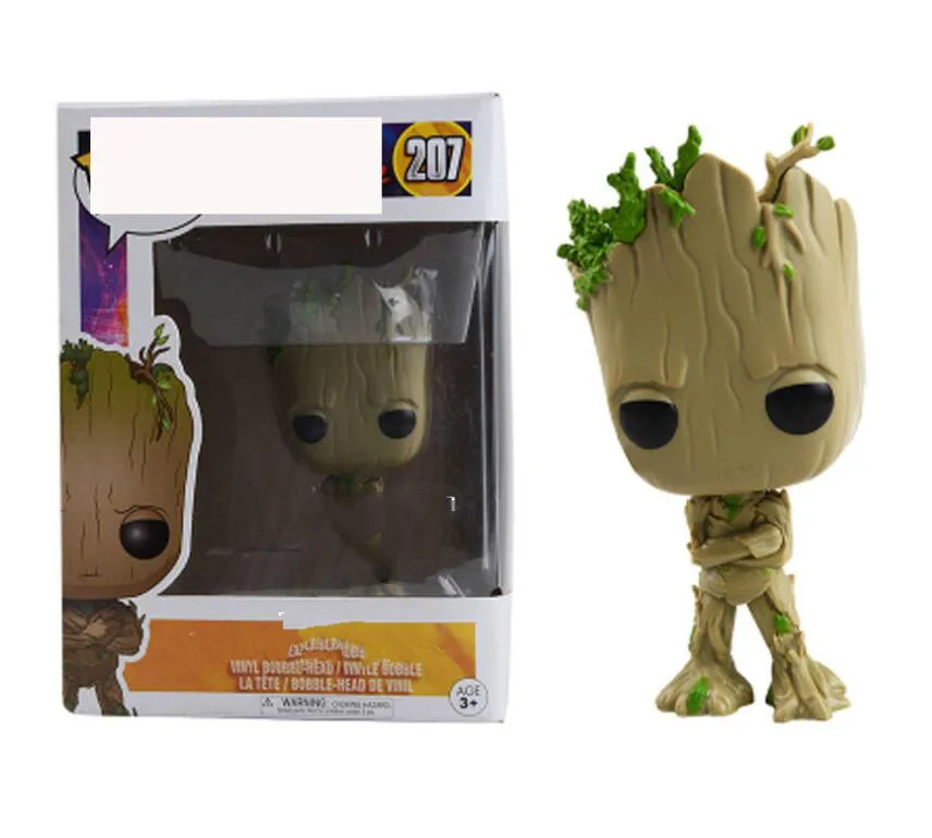 Funko POP Bobble Head Guardians of the Galaxy Groot Figures Toy PVC Action Gift 