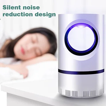 

LED Light USB Powered Fly Pest Bedroom Electric Home 5V 5W Detachable Day Night Mosquito Killer Lamp Insect Repellent 3D Bionic