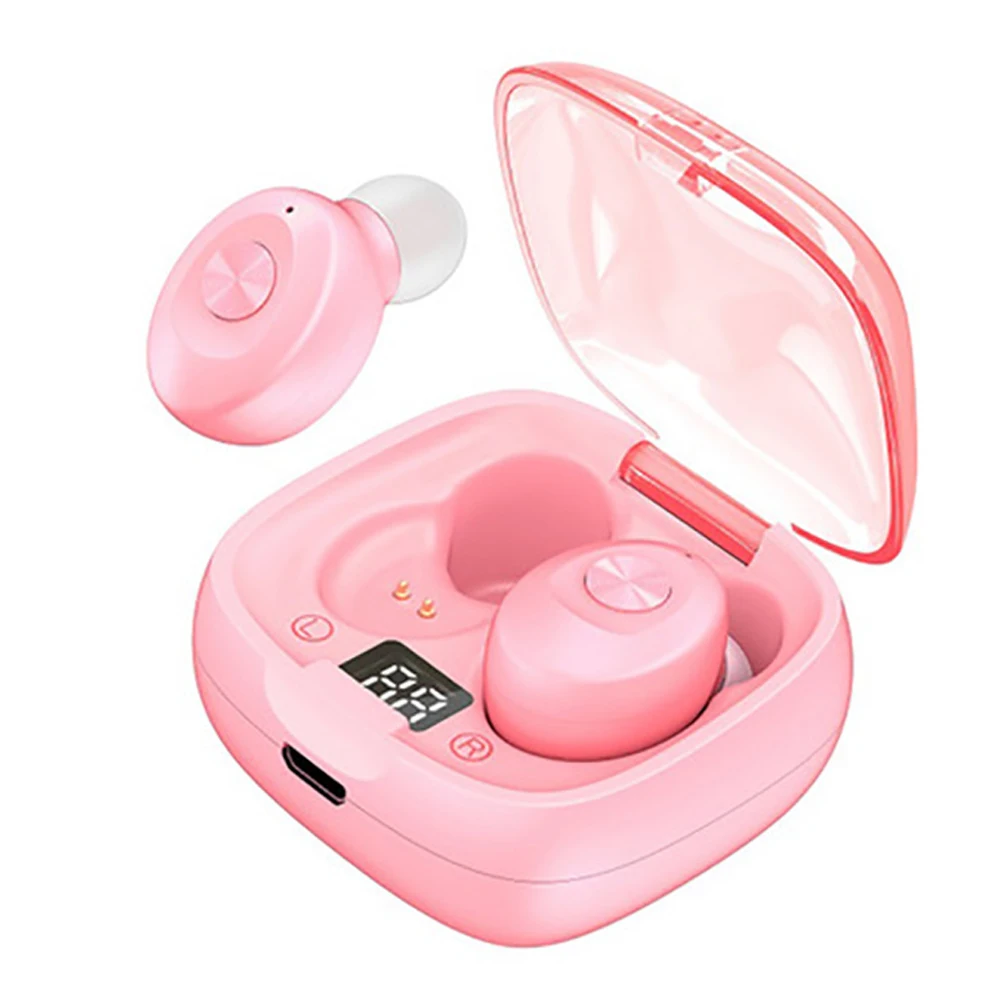 Bluetooth Earphones True Wireless Headphones 5 0 TWS in Ear Earbuds IPX5 Waterproof Mini Headset 3D Stereo Sound Sport Earphones