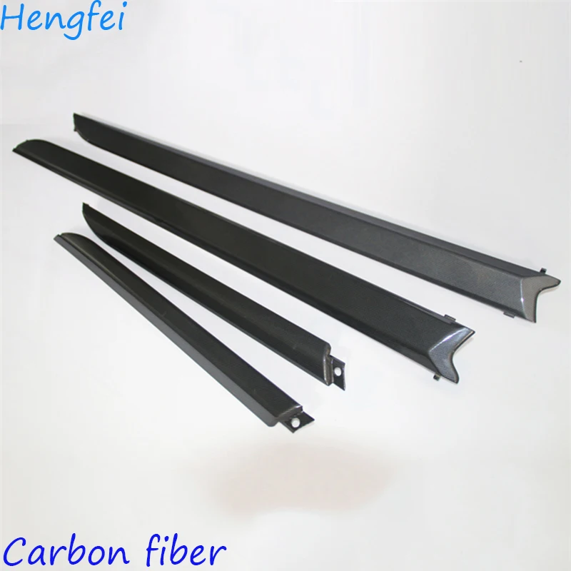 

HengFei car accessories Car door trim for Mitsubishi Lancer EX Interior trim strip Car door panel carbon fiber bright strip