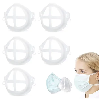 

Mascarilla 3d Face Mask Fashion Mouth Mask Bracket Mouth Separate Inner Stand Holder Breathing Space Mouth Caps Washable