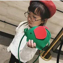 Детская мультяшная 3D сумка со слоном через плечо, сумки-мессенджеры для детей